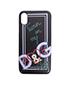 Dolce & Gabbana iPhone X Case 'Turn on my D&G', front view